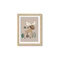 Picture of Moose in the woods _GroupedProduct_Rectangle_Portrait_Mini_ _GroupedProduct_Rectangle_Portrait_Framed_Matted_
