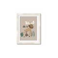 Picture of Moose in the woods _GroupedProduct_Rectangle_Portrait_Mini_ _GroupedProduct_Rectangle_Portrait_Framed_Matted_
