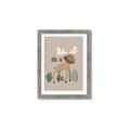 Picture of Moose in the woods _GroupedProduct_Rectangle_Portrait_Mini_ _GroupedProduct_Rectangle_Portrait_Framed_Matted_
