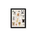 Picture of Animal Pals I _GroupedProduct_Rectangle_Portrait_Mini_ _GroupedProduct_Rectangle_Portrait_Framed_Matted_