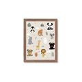 Picture of Animal Pals I _GroupedProduct_Rectangle_Portrait_Mini_ _GroupedProduct_Rectangle_Portrait_Framed_Matted_