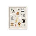 Picture of Animal Pals I _GroupedProduct_Rectangle_Portrait_Mini_ _GroupedProduct_Rectangle_Portrait_Framed_Matted_