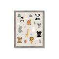 Picture of Animal Pals I _GroupedProduct_Rectangle_Portrait_Mini_ _GroupedProduct_Rectangle_Portrait_Framed_Matted_