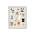 Picture of Animal Pals I _GroupedProduct_Rectangle_Portrait_Mini_ _GroupedProduct_Rectangle_Portrait_Framed_Matted_