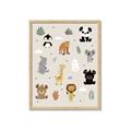 Picture of Animal Pals I _GroupedProduct_Rectangle_Portrait_Mini_ _GroupedProduct_Rectangle_Portrait_Framed_Matted_