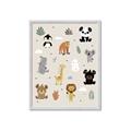 Picture of Animal Pals I _GroupedProduct_Rectangle_Portrait_Mini_ _GroupedProduct_Rectangle_Portrait_Framed_Matted_