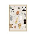 Picture of Animal Pals I _GroupedProduct_Rectangle_Portrait_Mini_ _GroupedProduct_Rectangle_Portrait_Framed_Matted_