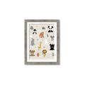 Picture of Animal Pals I _GroupedProduct_Rectangle_Portrait_Mini_ _GroupedProduct_Rectangle_Portrait_Framed_Matted_