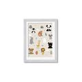 Picture of Animal Pals I _GroupedProduct_Rectangle_Portrait_Mini_ _GroupedProduct_Rectangle_Portrait_Framed_Matted_