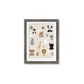 Picture of Animal Pals I _GroupedProduct_Rectangle_Portrait_Mini_ _GroupedProduct_Rectangle_Portrait_Framed_Matted_