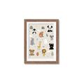 Picture of Animal Pals I _GroupedProduct_Rectangle_Portrait_Mini_ _GroupedProduct_Rectangle_Portrait_Framed_Matted_