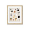 Picture of Animal Pals I _GroupedProduct_Rectangle_Portrait_Mini_ _GroupedProduct_Rectangle_Portrait_Framed_Matted_