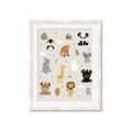 Picture of Animal Pals I _GroupedProduct_Rectangle_Portrait_Mini_ _GroupedProduct_Rectangle_Portrait_Framed_Matted_