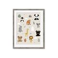 Picture of Animal Pals I _GroupedProduct_Rectangle_Portrait_Mini_ _GroupedProduct_Rectangle_Portrait_Framed_Matted_