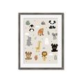 Picture of Animal Pals I _GroupedProduct_Rectangle_Portrait_Mini_ _GroupedProduct_Rectangle_Portrait_Framed_Matted_