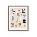 Picture of Animal Pals I _GroupedProduct_Rectangle_Portrait_Mini_ _GroupedProduct_Rectangle_Portrait_Framed_Matted_
