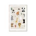 Picture of Animal Pals I _GroupedProduct_Rectangle_Portrait_Mini_ _GroupedProduct_Rectangle_Portrait_Framed_Matted_
