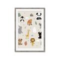 Picture of Animal Pals I _GroupedProduct_Rectangle_Portrait_Mini_ _GroupedProduct_Rectangle_Portrait_Framed_Matted_
