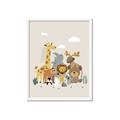 Picture of Animal Pals III _GroupedProduct_Rectangle_Portrait_Mini_ _GroupedProduct_Rectangle_Portrait_Framed_Matted_
