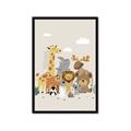 Picture of Animal Pals III _GroupedProduct_Rectangle_Portrait_Mini_ _GroupedProduct_Rectangle_Portrait_Framed_Matted_