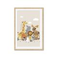 Picture of Animal Pals III _GroupedProduct_Rectangle_Portrait_Mini_ _GroupedProduct_Rectangle_Portrait_Framed_Matted_