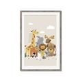 Picture of Animal Pals III _GroupedProduct_Rectangle_Portrait_Mini_ _GroupedProduct_Rectangle_Portrait_Framed_Matted_