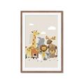 Picture of Animal Pals III _GroupedProduct_Rectangle_Portrait_Mini_ _GroupedProduct_Rectangle_Portrait_Framed_Matted_