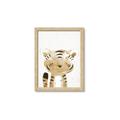 Picture of Timid Tiger  _GroupedProduct_Rectangle_Portrait_Mini_ _GroupedProduct_Rectangle_Portrait_Framed_Matted_