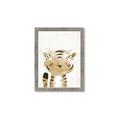 Picture of Timid Tiger  _GroupedProduct_Rectangle_Portrait_Mini_ _GroupedProduct_Rectangle_Portrait_Framed_Matted_