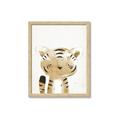 Picture of Timid Tiger  _GroupedProduct_Rectangle_Portrait_Mini_ _GroupedProduct_Rectangle_Portrait_Framed_Matted_