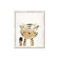 Picture of Timid Tiger  _GroupedProduct_Rectangle_Portrait_Mini_ _GroupedProduct_Rectangle_Portrait_Framed_Matted_