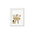 Picture of Timid Tiger  _GroupedProduct_Rectangle_Portrait_Mini_ _GroupedProduct_Rectangle_Portrait_Framed_Matted_