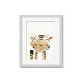 Picture of Timid Tiger  _GroupedProduct_Rectangle_Portrait_Mini_ _GroupedProduct_Rectangle_Portrait_Framed_Matted_