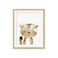 Picture of Timid Tiger  _GroupedProduct_Rectangle_Portrait_Mini_ _GroupedProduct_Rectangle_Portrait_Framed_Matted_