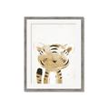 Picture of Timid Tiger  _GroupedProduct_Rectangle_Portrait_Mini_ _GroupedProduct_Rectangle_Portrait_Framed_Matted_