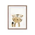 Picture of Timid Tiger  _GroupedProduct_Rectangle_Portrait_Mini_ _GroupedProduct_Rectangle_Portrait_Framed_Matted_