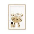 Picture of Timid Tiger  _GroupedProduct_Rectangle_Portrait_Mini_ _GroupedProduct_Rectangle_Portrait_Framed_Matted_