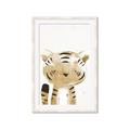 Picture of Timid Tiger  _GroupedProduct_Rectangle_Portrait_Mini_ _GroupedProduct_Rectangle_Portrait_Framed_Matted_