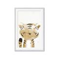 Picture of Timid Tiger  _GroupedProduct_Rectangle_Portrait_Mini_ _GroupedProduct_Rectangle_Portrait_Framed_Matted_