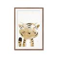 Picture of Timid Tiger  _GroupedProduct_Rectangle_Portrait_Mini_ _GroupedProduct_Rectangle_Portrait_Framed_Matted_