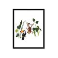 Picture of Hanging in the rainforest I _GroupedProduct_Rectangle_Portrait_Mini_ _GroupedProduct_Rectangle_Portrait_Framed_Matted_