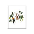 Picture of Hanging in the rainforest I _GroupedProduct_Rectangle_Portrait_Mini_ _GroupedProduct_Rectangle_Portrait_Framed_Matted_