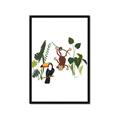 Picture of Hanging in the rainforest I _GroupedProduct_Rectangle_Portrait_Mini_ _GroupedProduct_Rectangle_Portrait_Framed_Matted_