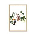 Picture of Hanging in the rainforest I _GroupedProduct_Rectangle_Portrait_Mini_ _GroupedProduct_Rectangle_Portrait_Framed_Matted_