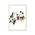 Picture of Hanging in the rainforest I _GroupedProduct_Rectangle_Portrait_Mini_ _GroupedProduct_Rectangle_Portrait_Framed_Matted_