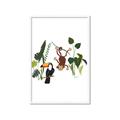 Picture of Hanging in the rainforest I _GroupedProduct_Rectangle_Portrait_Mini_ _GroupedProduct_Rectangle_Portrait_Framed_Matted_
