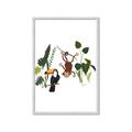 Picture of Hanging in the rainforest I _GroupedProduct_Rectangle_Portrait_Mini_ _GroupedProduct_Rectangle_Portrait_Framed_Matted_