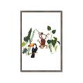 Picture of Hanging in the rainforest I _GroupedProduct_Rectangle_Portrait_Mini_ _GroupedProduct_Rectangle_Portrait_Framed_Matted_