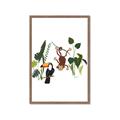 Picture of Hanging in the rainforest I _GroupedProduct_Rectangle_Portrait_Mini_ _GroupedProduct_Rectangle_Portrait_Framed_Matted_