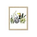 Picture of Hanging in the rainforest II _GroupedProduct_Rectangle_Portrait_Mini_ _GroupedProduct_Rectangle_Portrait_Framed_Matted_